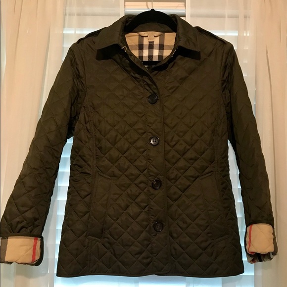 burberry quilted jacket